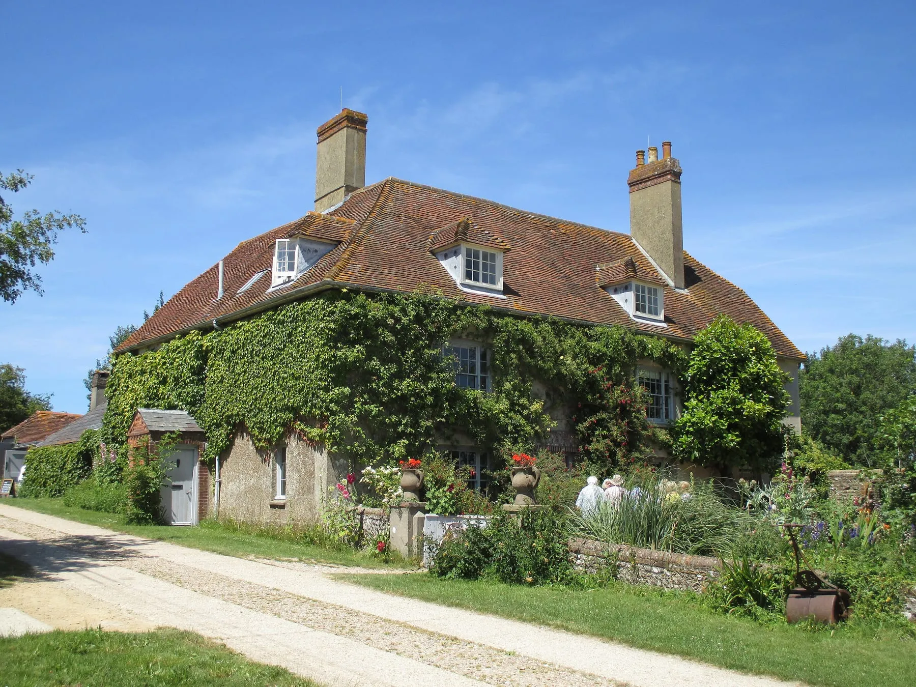 Charleston farmhouse at Firle, home of Vanessa Bell and Duncan Grant